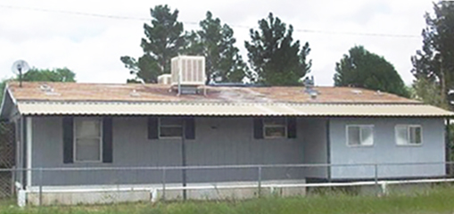 A Deming home before rehabilitation
